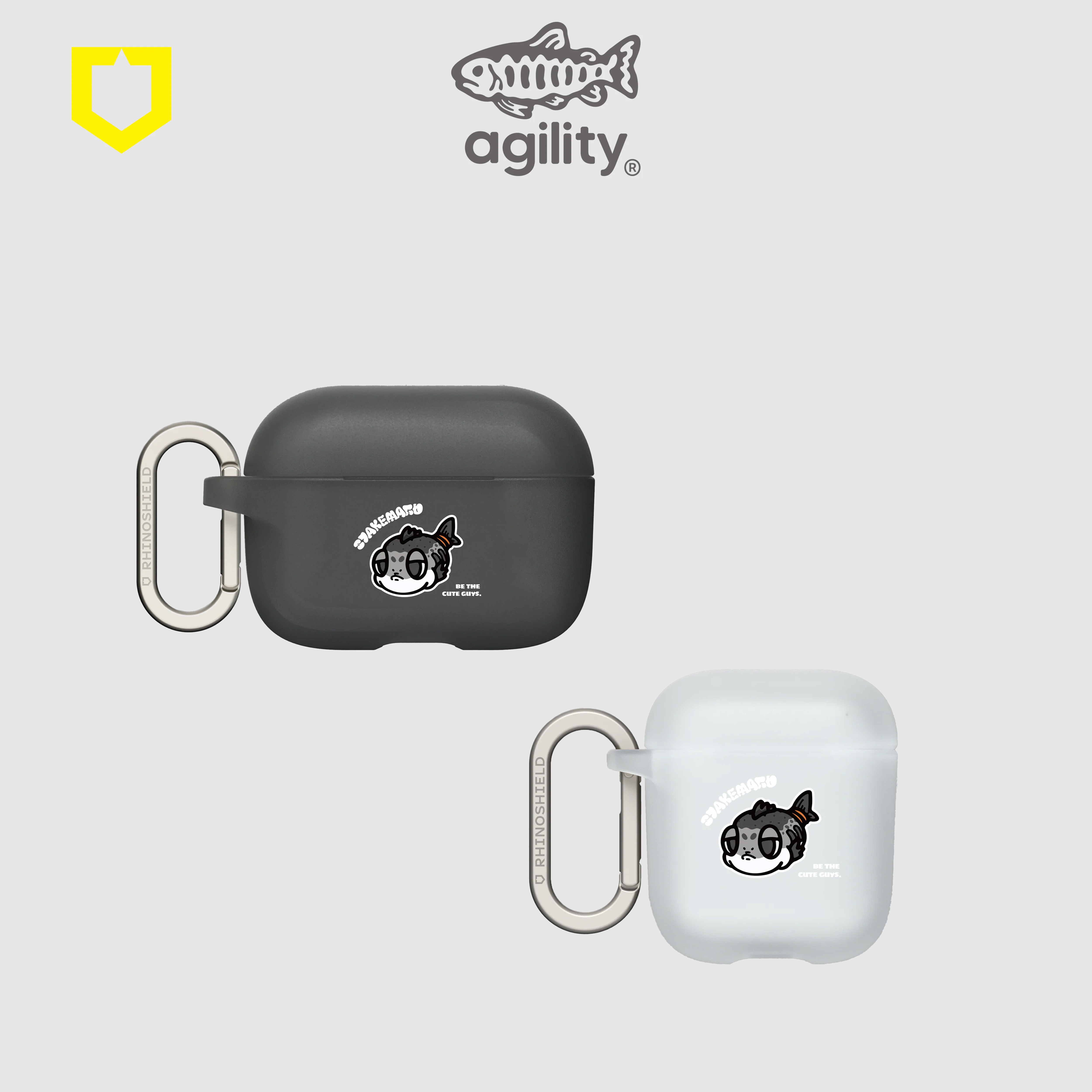 AGILITY x RHINOSHIELD AIRPODS CASE - SYAKEMARU 犀牛盾耳機殼