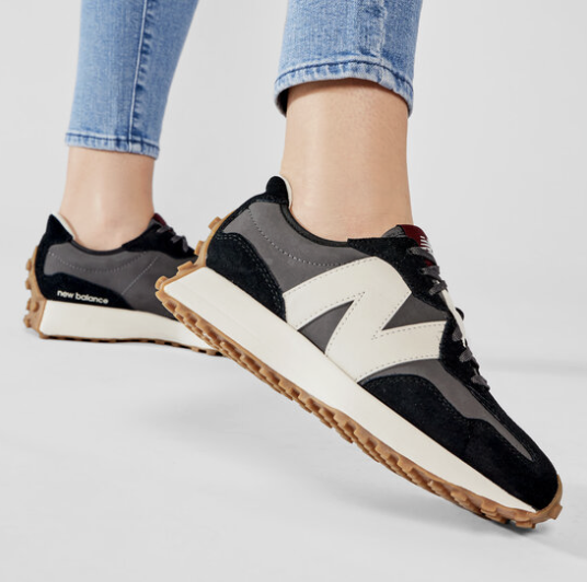 【APAIR】出清  New balance 327 WS327KC 黑白 女鞋