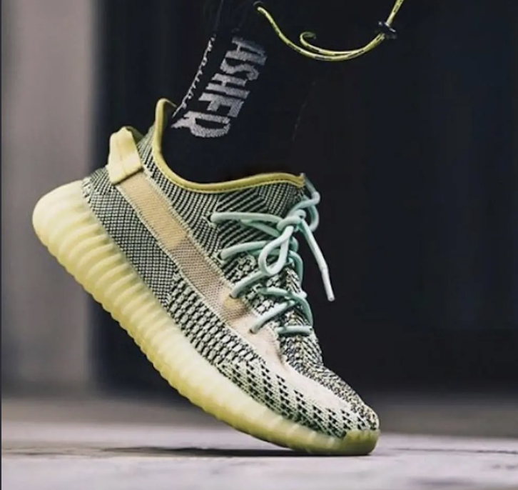 【APAIR】出清 Adidas Yeezy 350 V2 “Yeezreel” 螢光綠黃 黑色 FW5191
