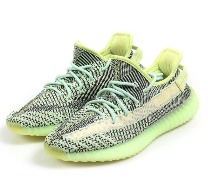 【APAIR】出清 Adidas Yeezy 350 V2 “Yeezreel” 螢光綠黃 黑色 FW5191