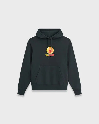 CONVERSE X DRAGON BALL Z SHENRON HOODIE 七龍珠聯名 神龍 黑色 帽TEE CVM6H638-BLK