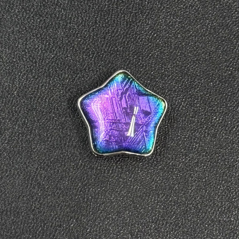 HKAG0912-017 幻彩天鐵星星盒子吊咀 20*20mm (A17)