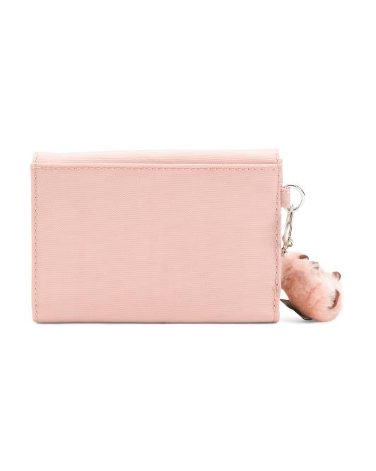 【預購】KIPLING N0912101 Pixi 三折銀包 (粉色)