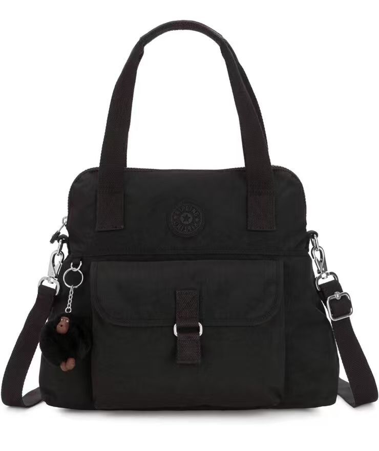 【預購】KIPLING N091218 Pahneiro 肩帶手提包 (黑色)