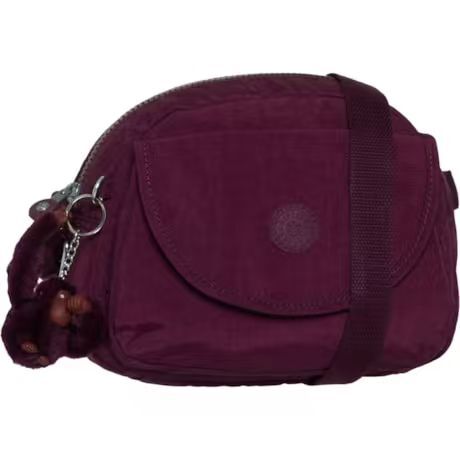 【預購】KIPLING N091226 Stelma 斜挎包 (酒紅色)