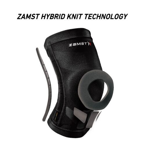 ZAMST ZK-MOTION 多功能針織護膝 黑色