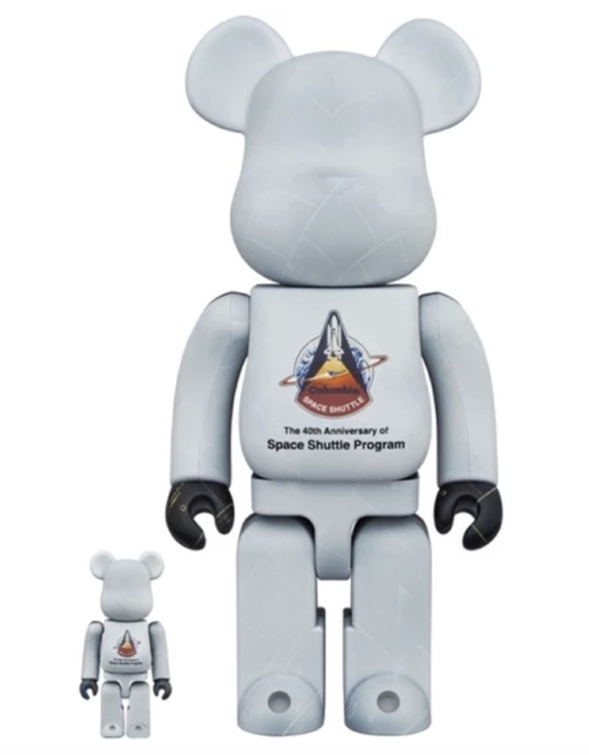 【APAIR】出清 BE@RBRICK SPACE SHUTTLE 發現號 太空梭 100％ & 400％ NASA