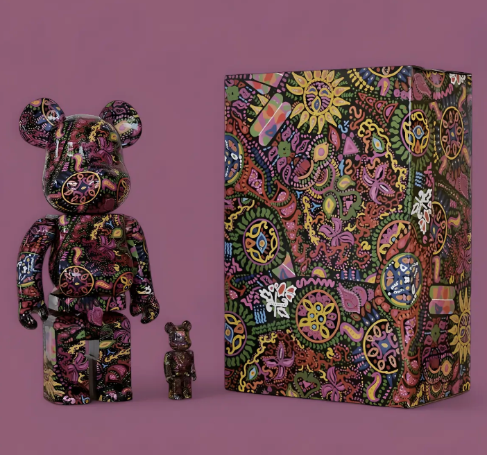 【APAIR】出清 BE@RBRICK Paisley 迷幻佩斯利花紋 佩斯利 漩渦 花紋 腰果花 變形蟲 庫柏力克熊 400% 100%