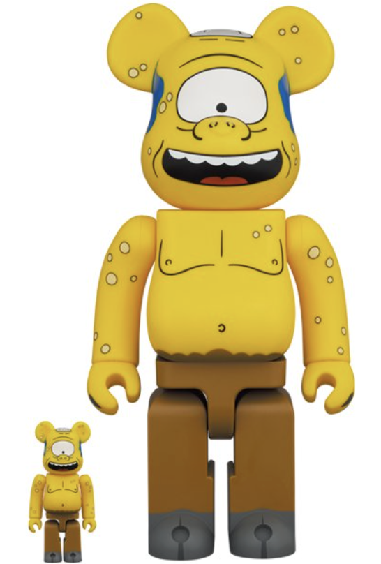 【APAIR】出清 BE@RBRICK BEARBRICK 庫柏力克熊 400% 100% SIMPSONS 獨眼巨人