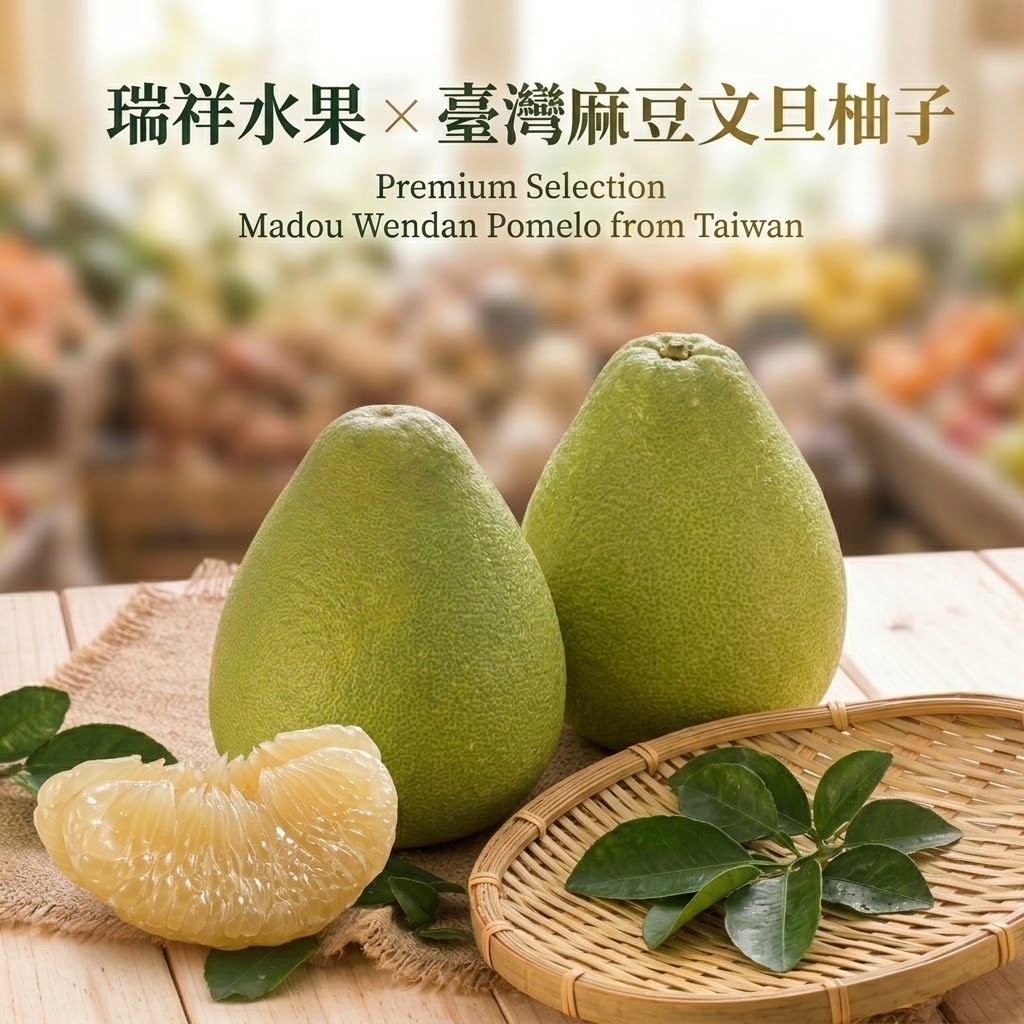 【2026中秋節】台灣麻豆老欉文旦 10台斤原裝件