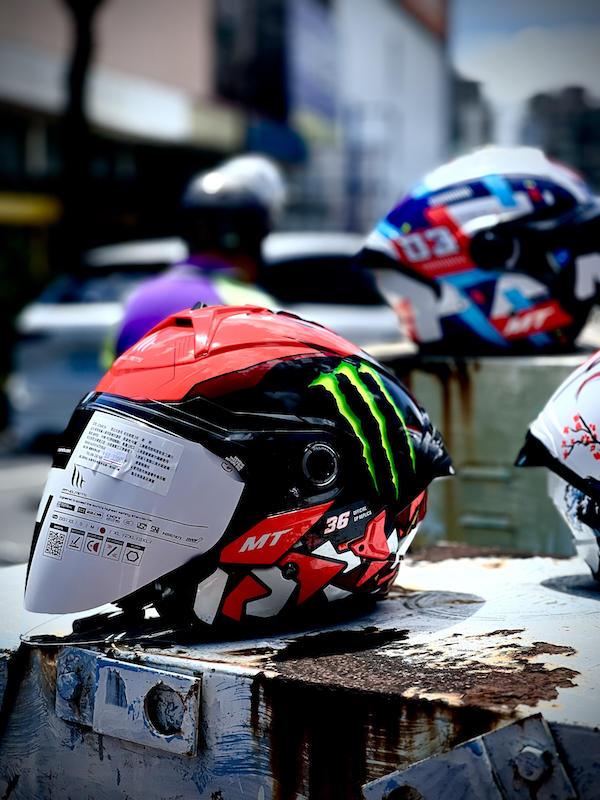MT Helmet COSMO SV 彩繪 鬼爪 3/4罩 安全帽 亞版