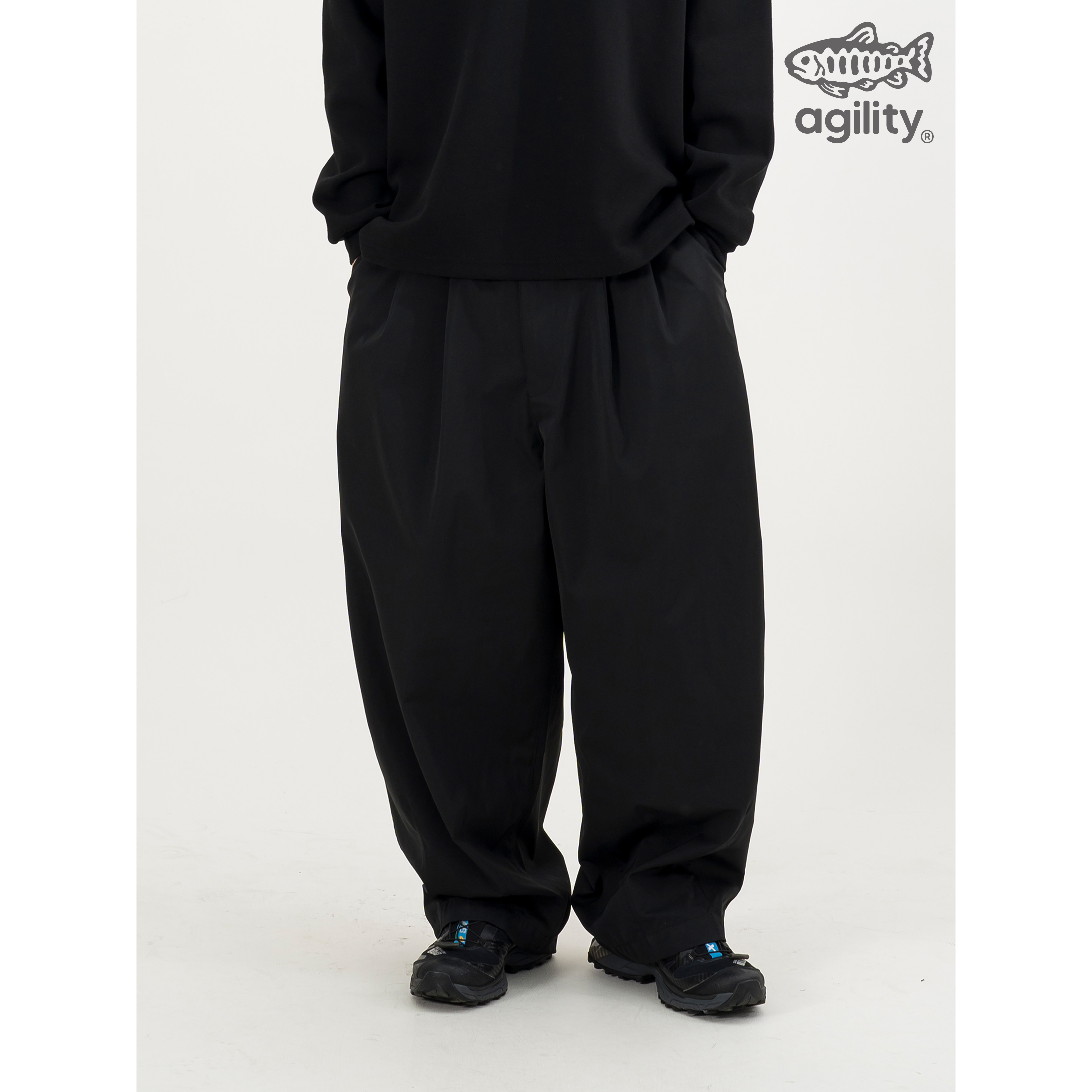 AGILITY Sorona® Wide Leg Pants 抗皺 闊腿長褲 [CNP08]