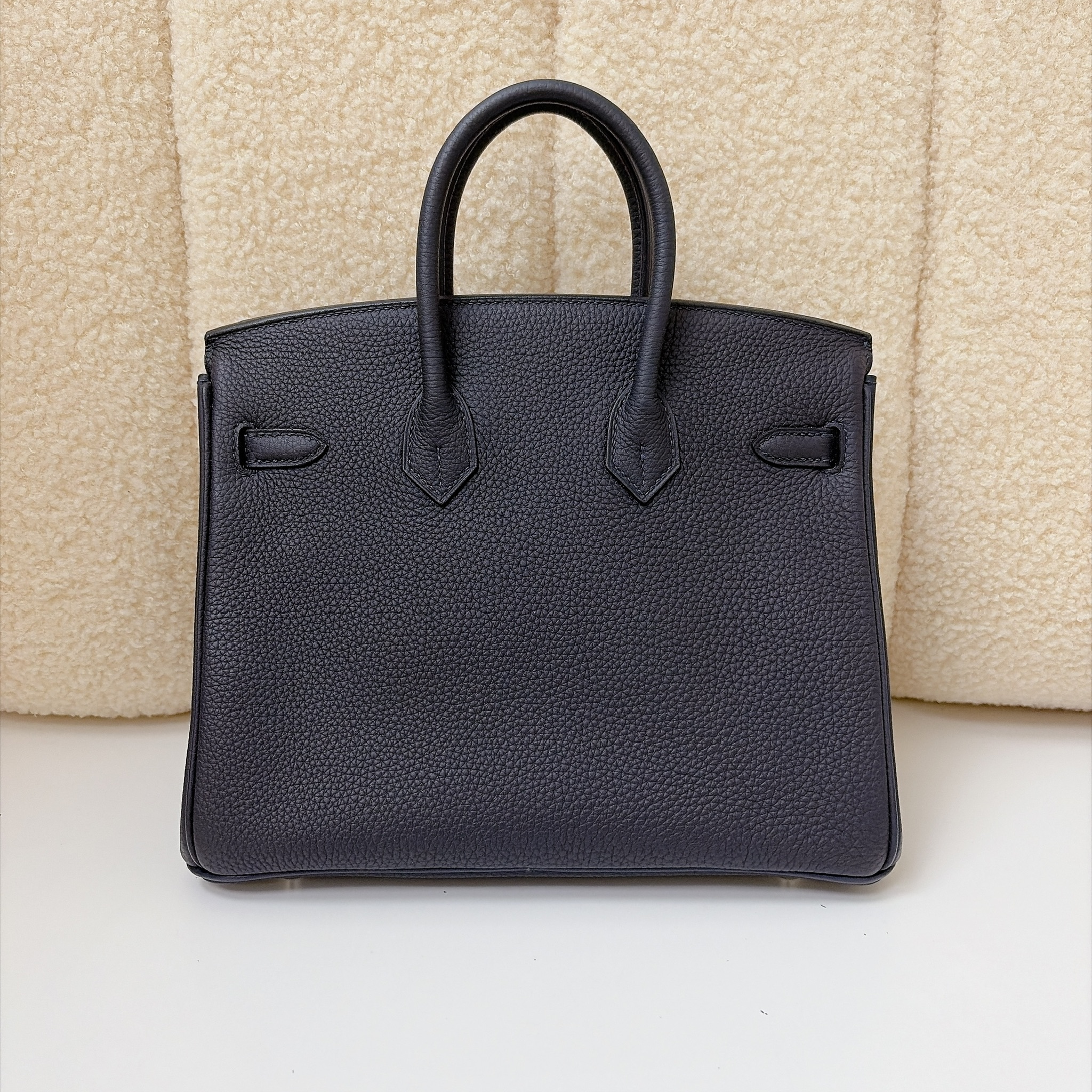 Hermès Birkin Officier - Bleu Nuit / SHW