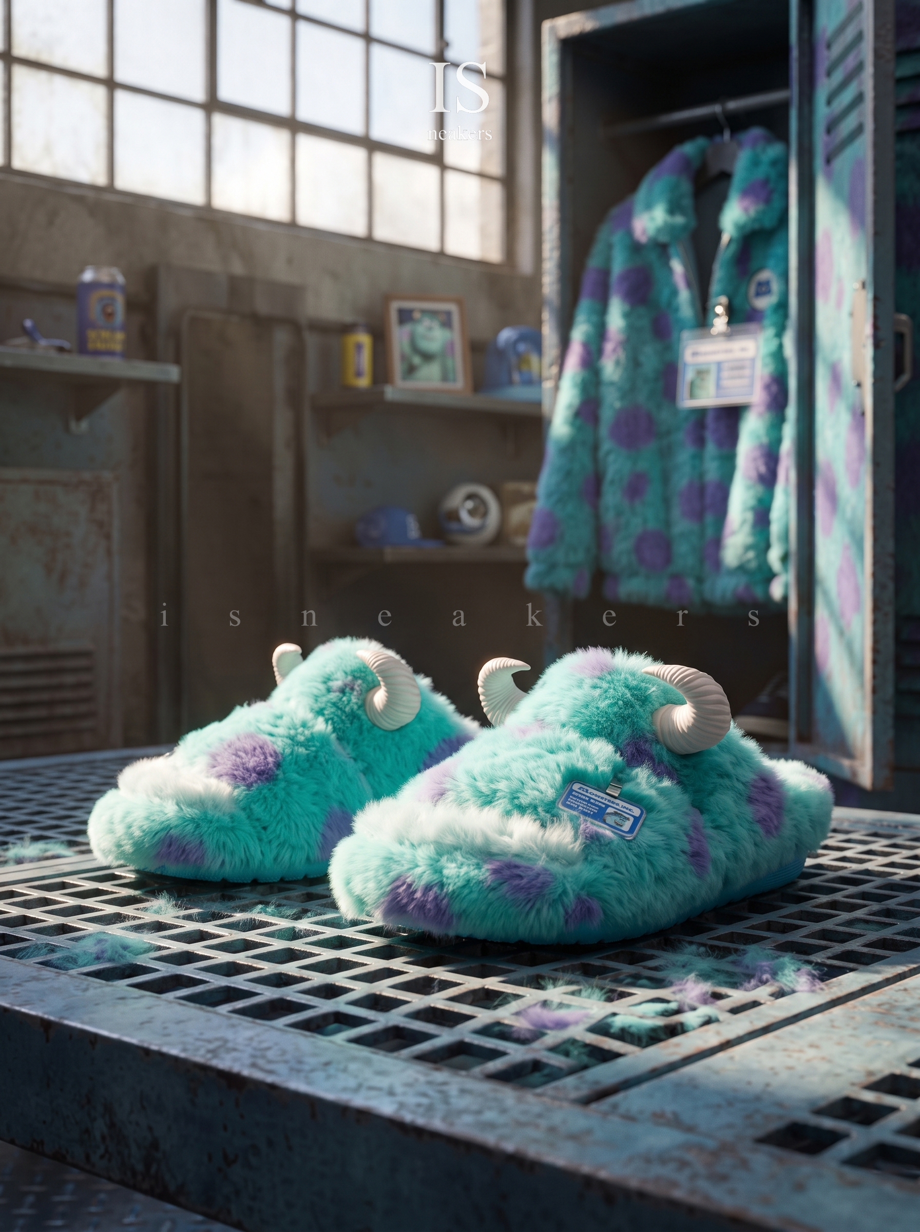 iSNEAKERS｜怪獸電力公司 x Crocs "Sulley" 毛怪 210877-90H