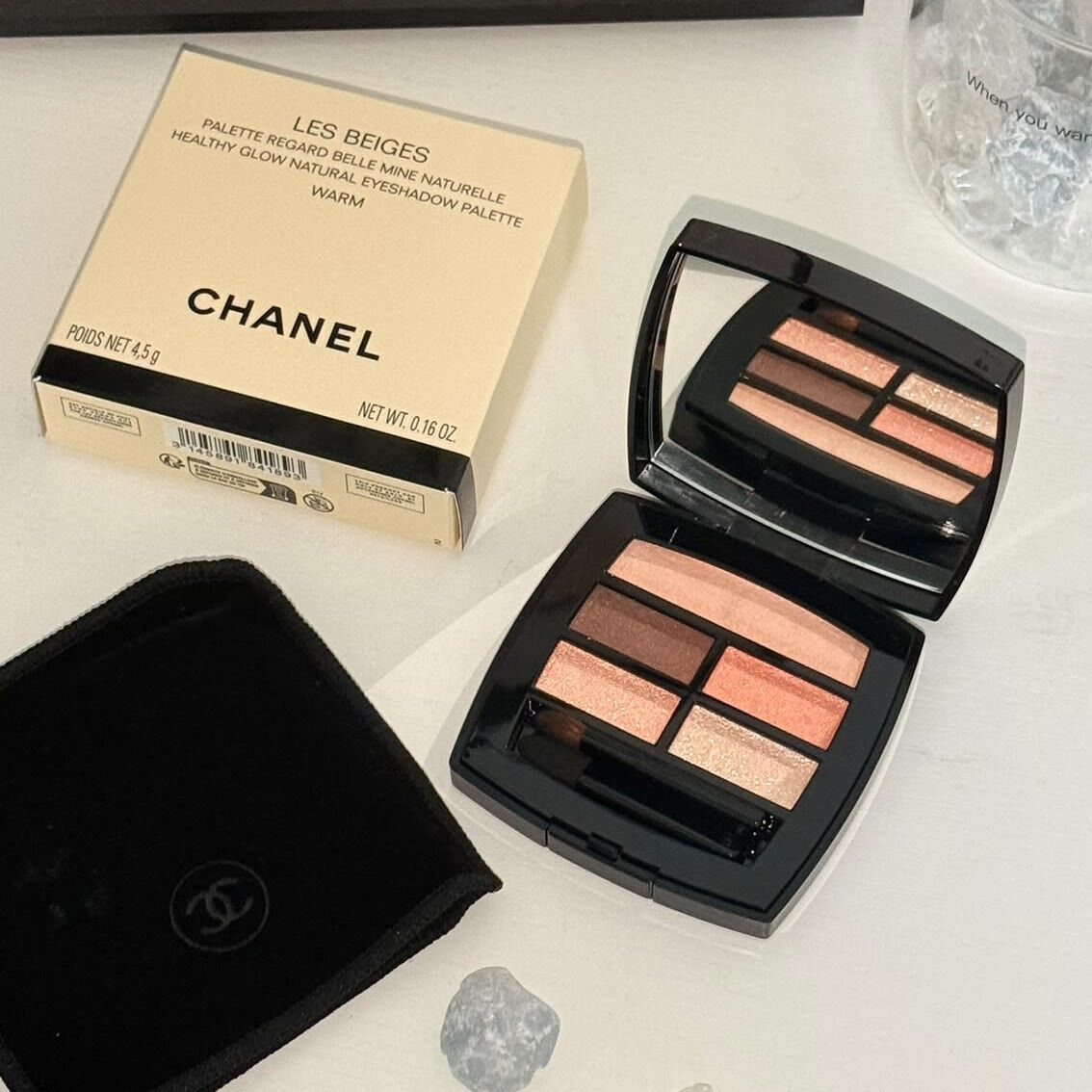 CHANEL - Les Beiges Healthy Glow Natural Eyeshadow Palette 自然亮肌眼影眉粉組合 #WARM