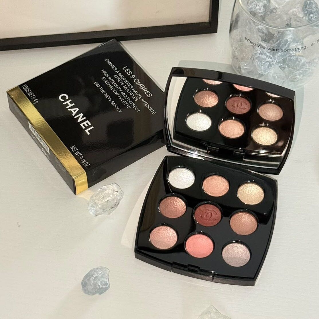 CHANEL - LES 9 OMBRES Hight Intensity  Multi-Effect Eyeshadow Palette  多功能九色眼影組合 #587