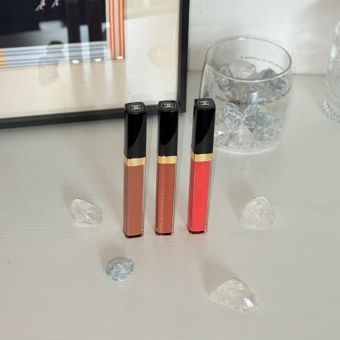 CHANEL - Rouge COCO Hydra Gloss 極致持久水潤唇彩  #442 #443 #460