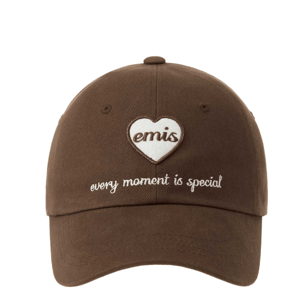 連線限定 購買2訂每頂HK$298😱 EMIS｜HEART WAPPEN BALL CAP [8 colors]