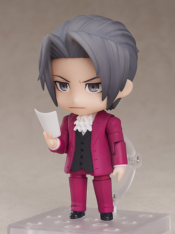 預訂2月  Good Smile Company 逆轉裁判 1762黏土人 御劍怜侍  Nendoroid Ace Attorney Miles Edgeworth Pre-order
