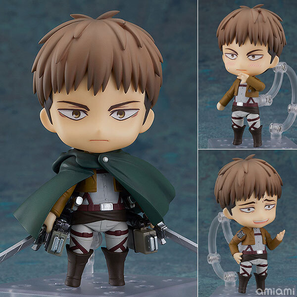 預訂4月 Good Smile Company 進擊的巨人 1383 黏土人 約翰‧基爾斯坦 Nendoroid Attack on Titan Jean Kirstein Pre-order