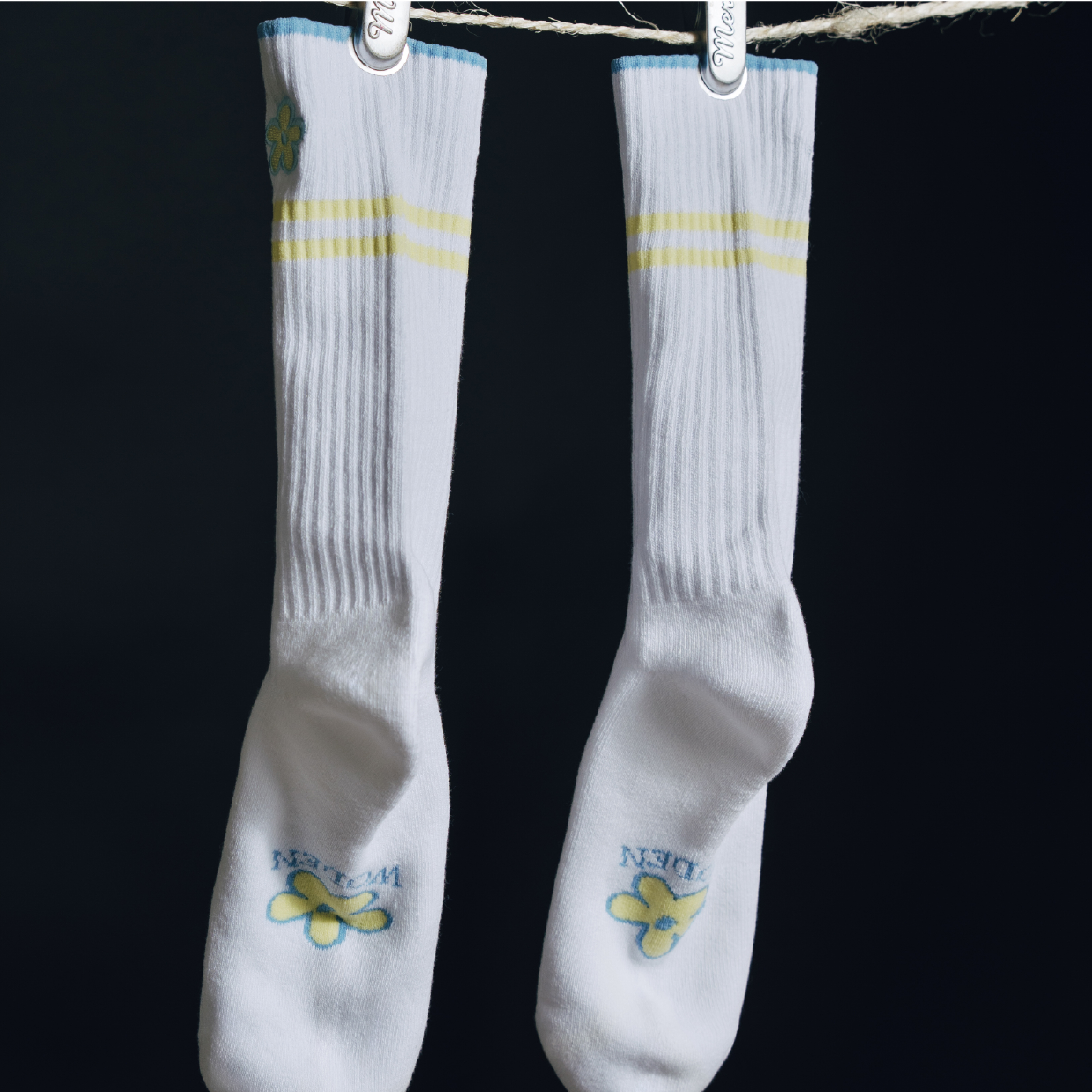WODEN® Retro Flower Socks 復古花朵襪