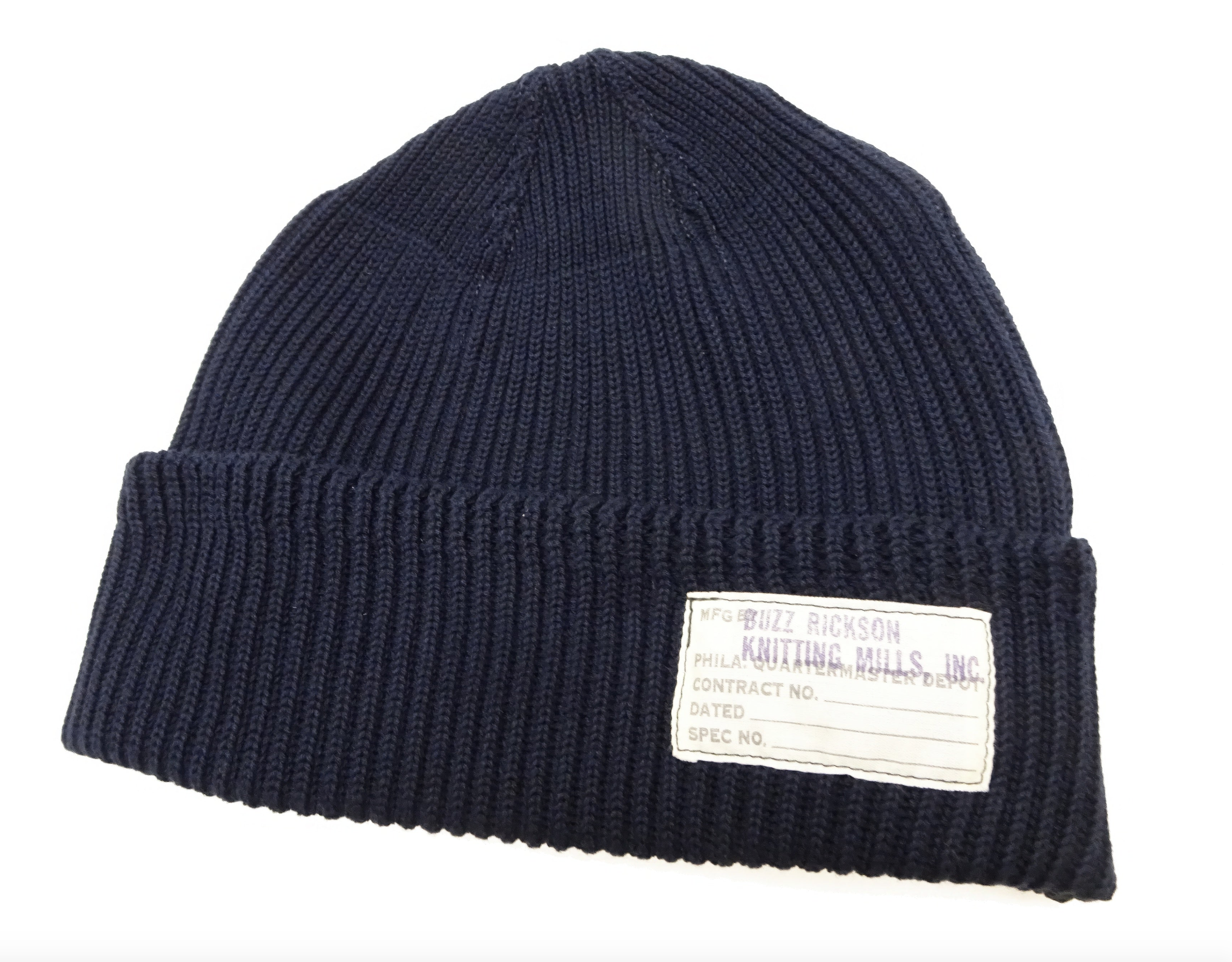 Buzz Rickson's Watch Cap Cotton Version / Navy