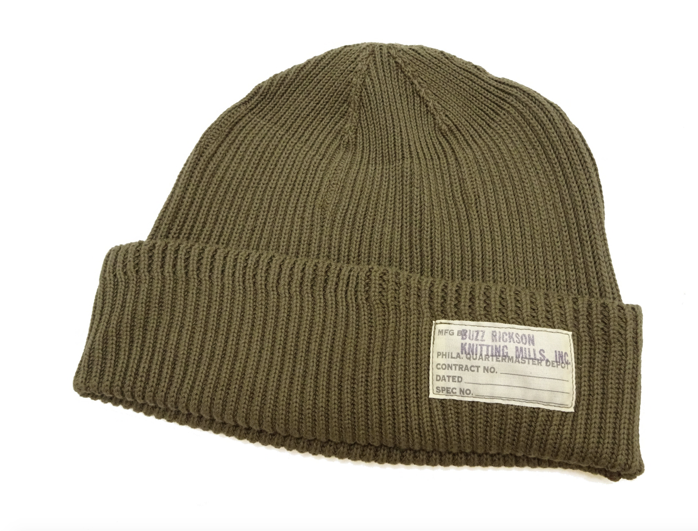 Buzz Rickson's Watch Cap Cotton Version / Olive