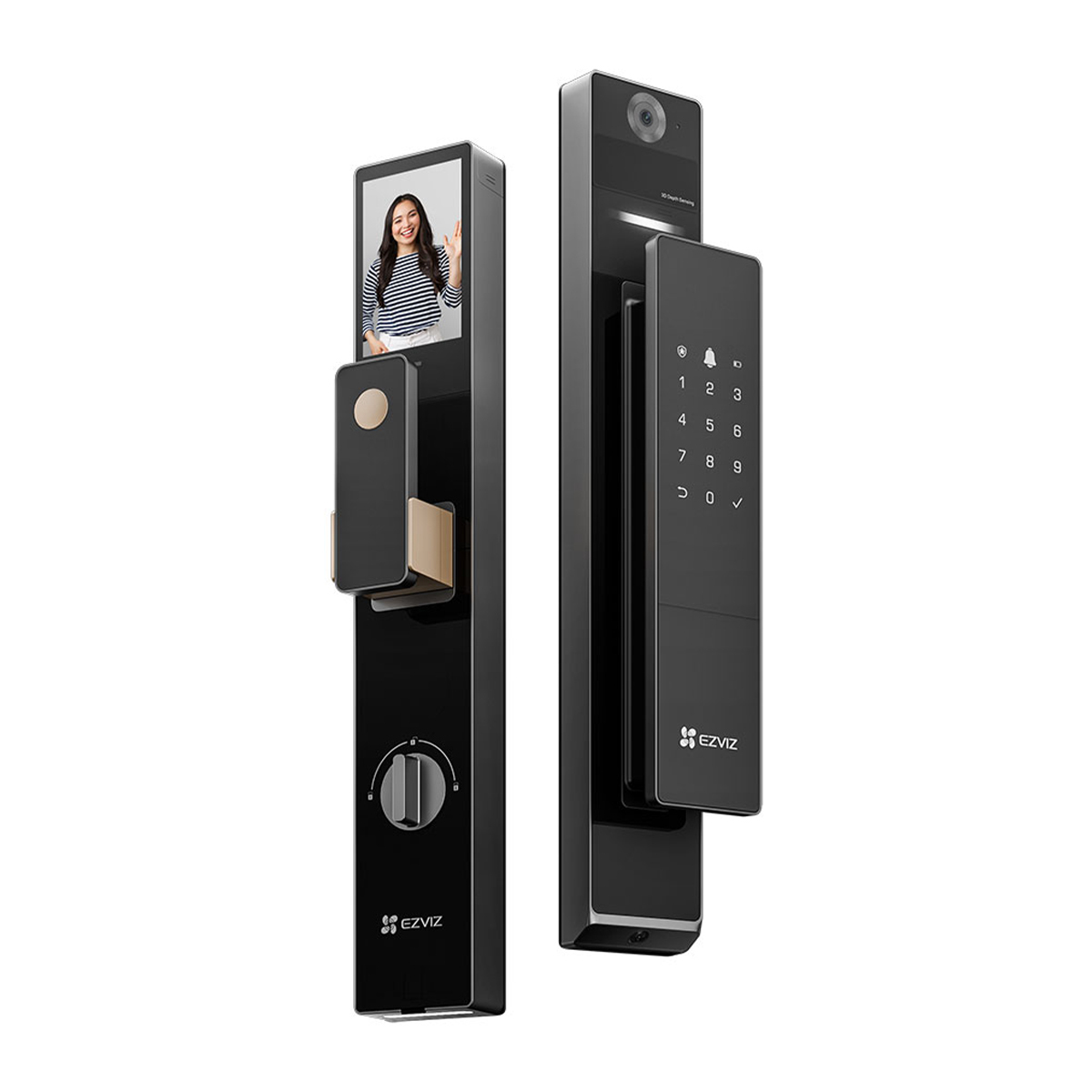 EZVIZ DL50FVX Dual-Cam Face Recognition & Palm Vein Smart Lock