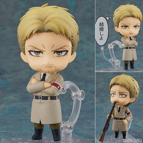 預訂4月 Good Smile Company  進擊的巨人 1893黏土人 萊納‧布朗  Nendoroid Attack on Titan Reiner Braun Pre-order