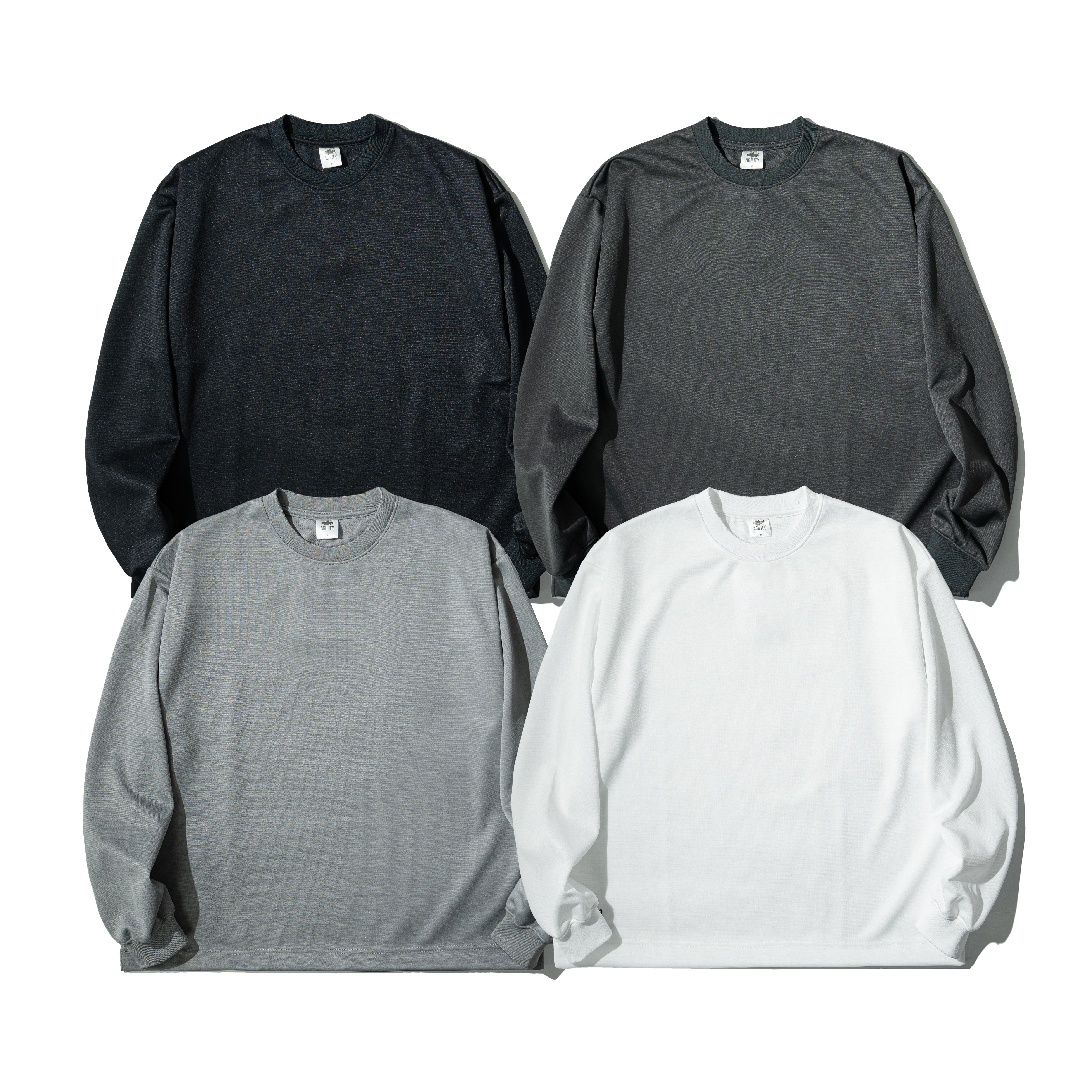 AGILITY SP Logo Scuba Knit LS Tee 機能 太空棉 長袖Tee [A-SL]