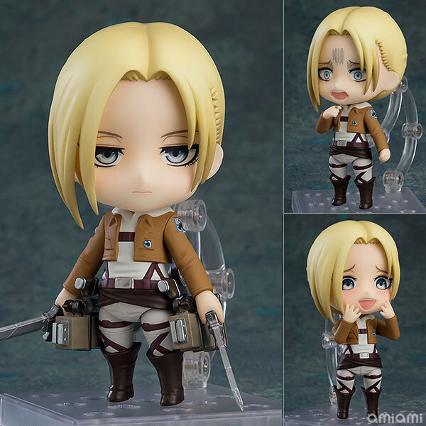 預訂4月 Good Smile Company 進擊的巨人  1385黏土人 亞妮‧雷恩哈特 Nendoroid Attack on Titan Annie Leonhart Pre-order