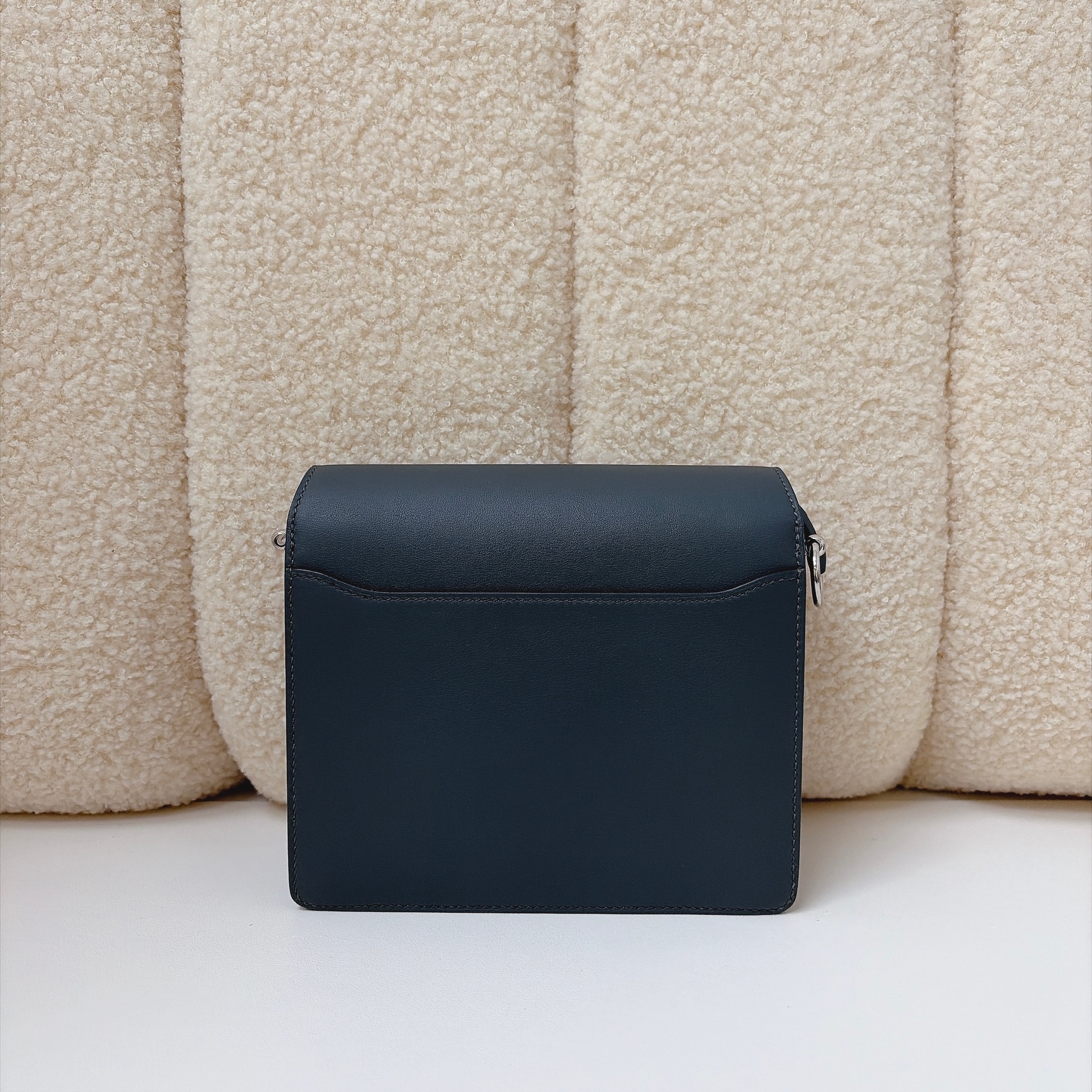 Hermès Mini Roulis Bag - Bleu Nuit / SHW