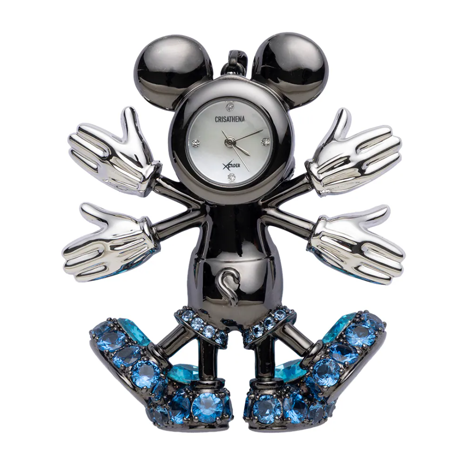 C66 Crisathena X Snowangel Mickey Pendant in Blue,Blue