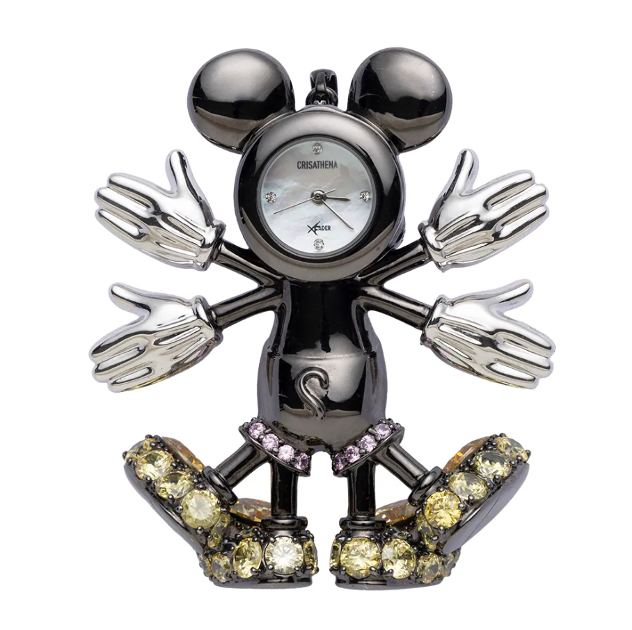 C69 Crisathena X Snowangel Mickey Pendant in Black,Pink,Yellow
