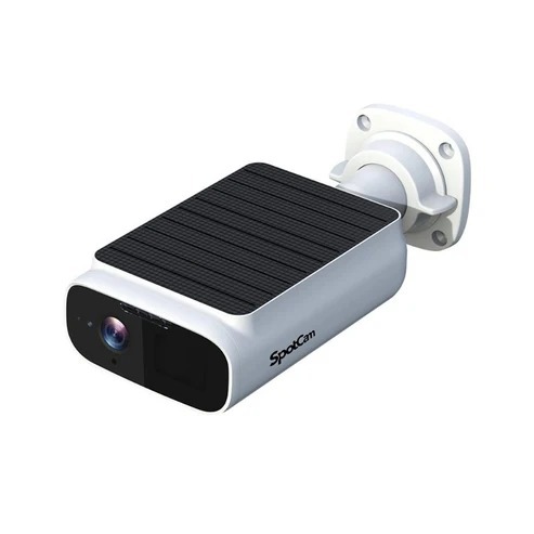 SpotCam Solo Eco Wire-Free Solar Outdoor Security Camera