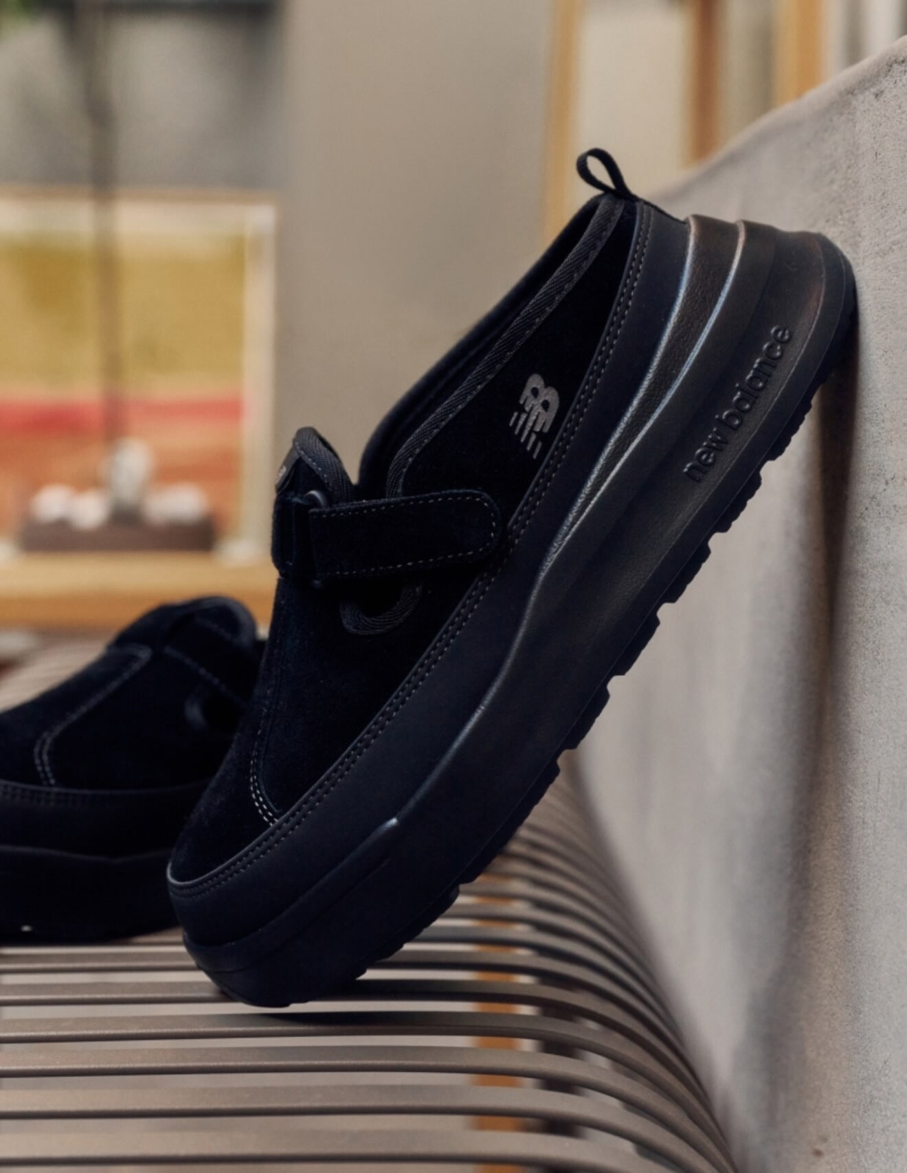 <韓國秋冬最新款🤎>New Balance 麂皮懶人鞋