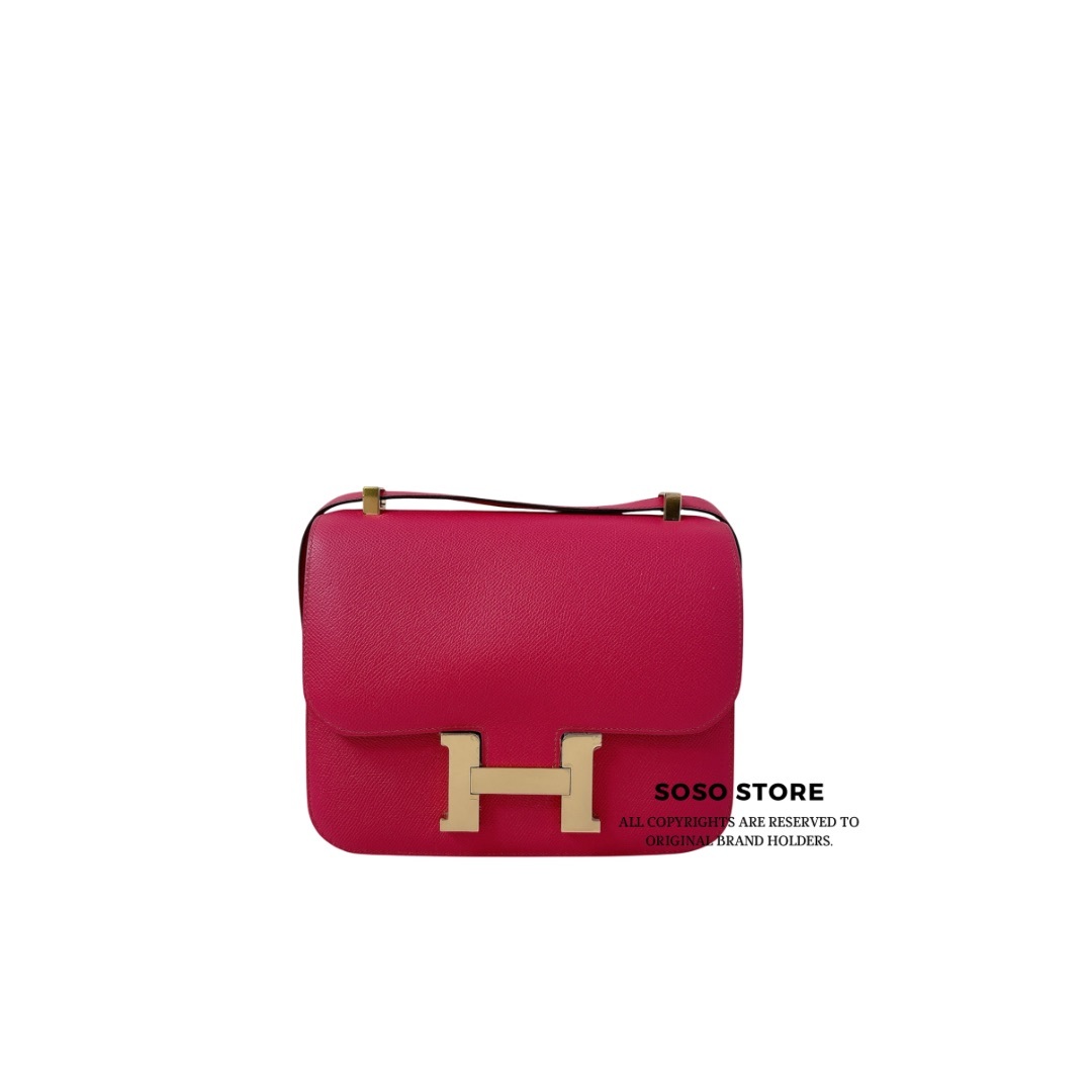 Hermes Constance Bag - Rose Extreme / GHW