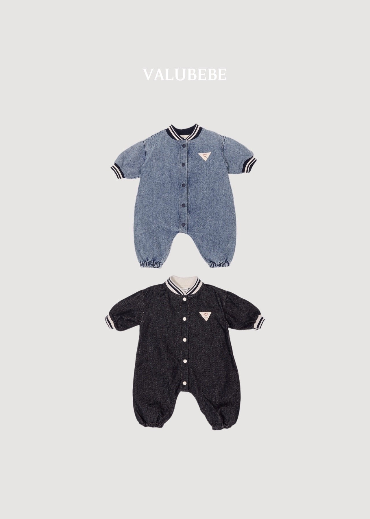 VALU BEBE Donkey Denim Jumpsuit