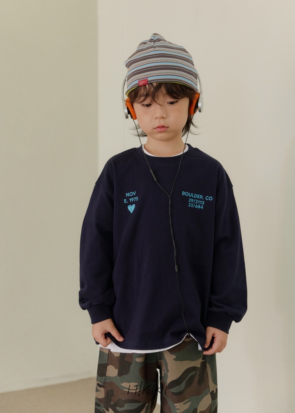 Hikiki Heart tee / 2色