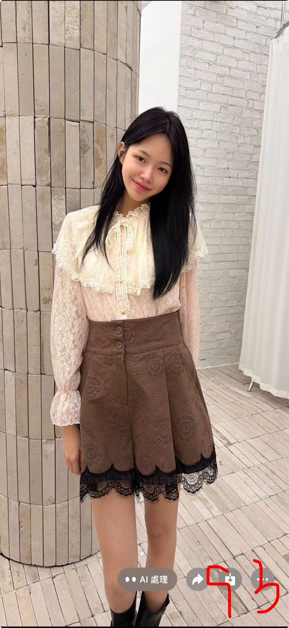 Y93   刺繡橡根褲  腰27-36 HIP51 長16 $579