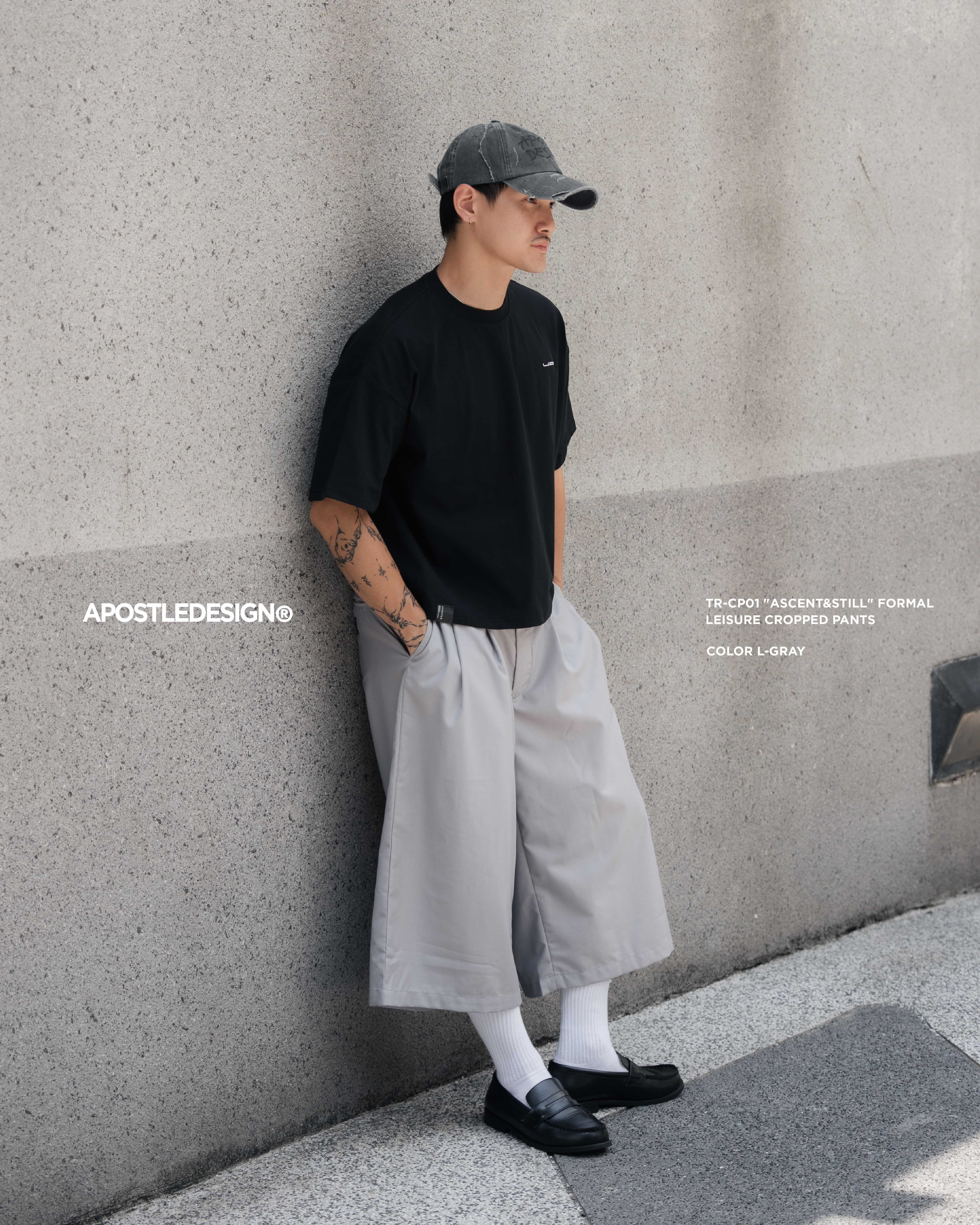 Apostle TR-CP01 "Ascent&stilL" Formal Leisure Cropped Pants