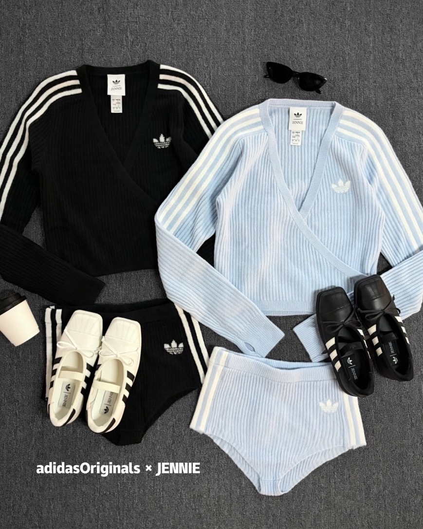 Adidas Originals x Jennie 聯名 金珍妮 針織 極短褲 兩色