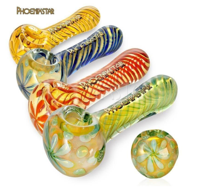 🇺🇸Phoenix Star - PGP124 Glass Pipe 玻璃煙斗（11cm）