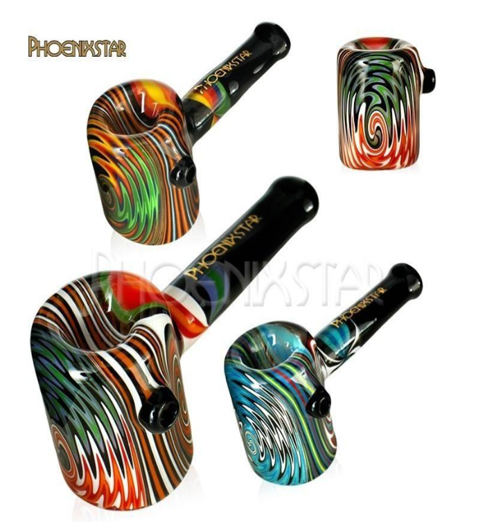 🇺🇸Phoenix Star - PGP121 Wig Wag Hammer Pipe 玻璃煙斗（12cm)