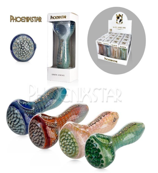 🇺🇸Phoenix Star - PGP107 Glass Pipe 玻璃煙斗（10cm)