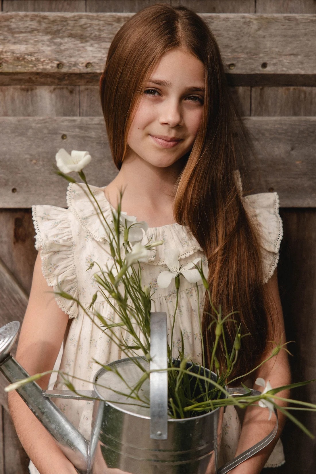 【預購】JAMIE KAY - Organic Cotton Banks Blouse（Justine Orchid）