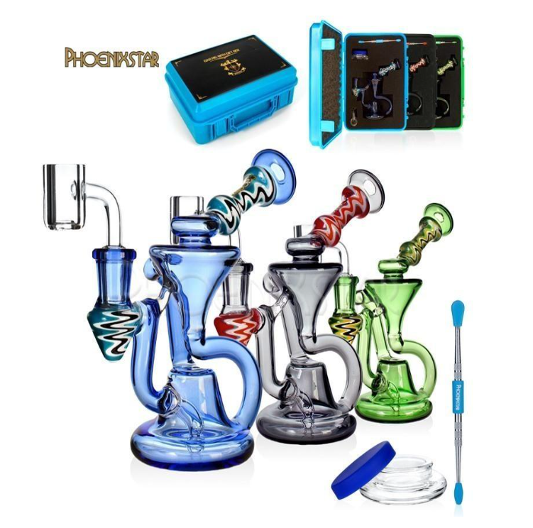 🇺🇸Phoenix Star - HF614 Recycler Rig Kit 循環水煙壺組