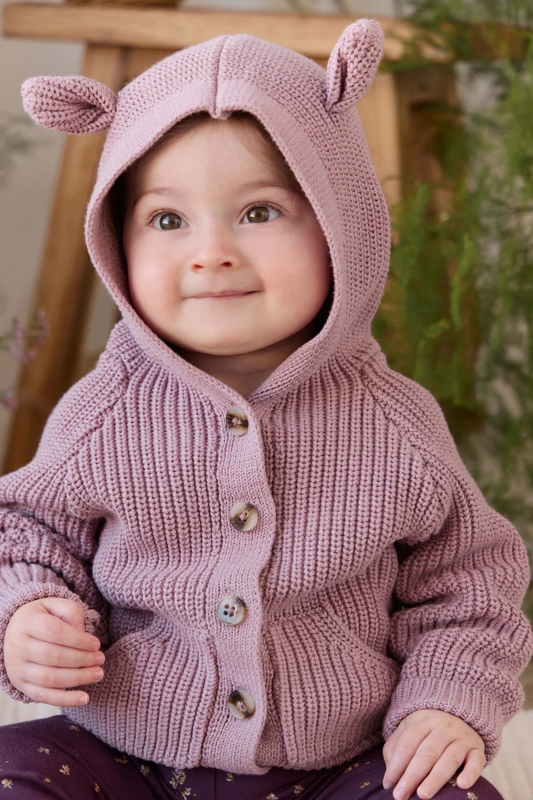 【預購】JAMIE KAY - Bear Cardigan（Dreamy Pink）