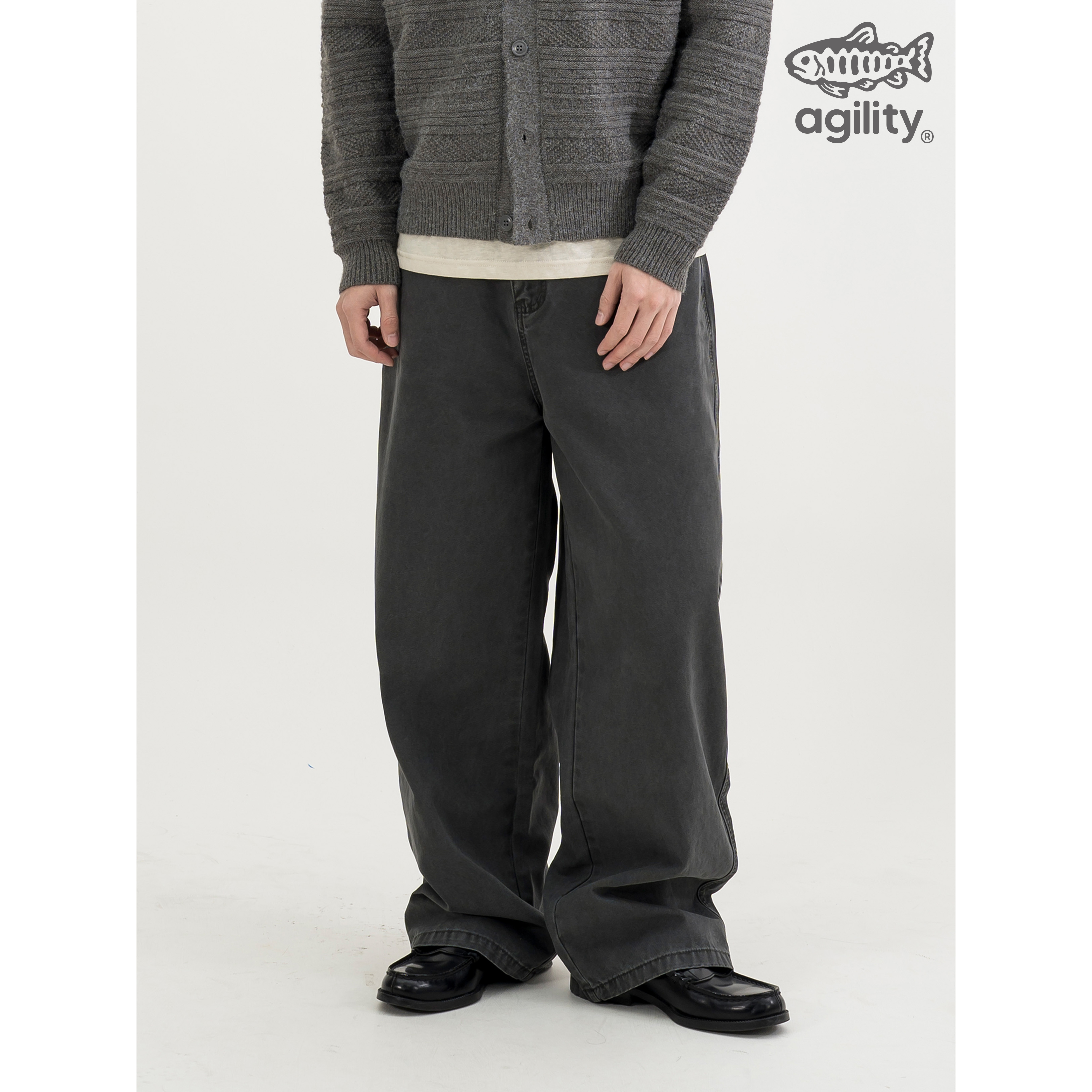 AGILITY Washed Canvas Straight Pants 水洗帆布棉 直筒長褲 [BD-P1]