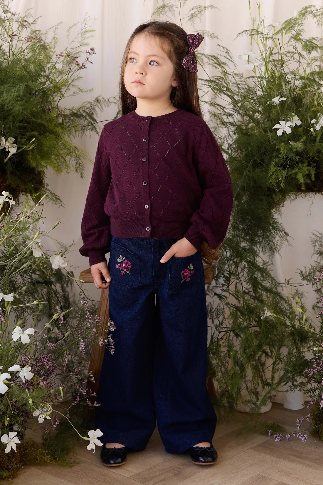 【預購】JAMIE KAY - Ines Pant（Deep Sea Denim Orchid Rose）